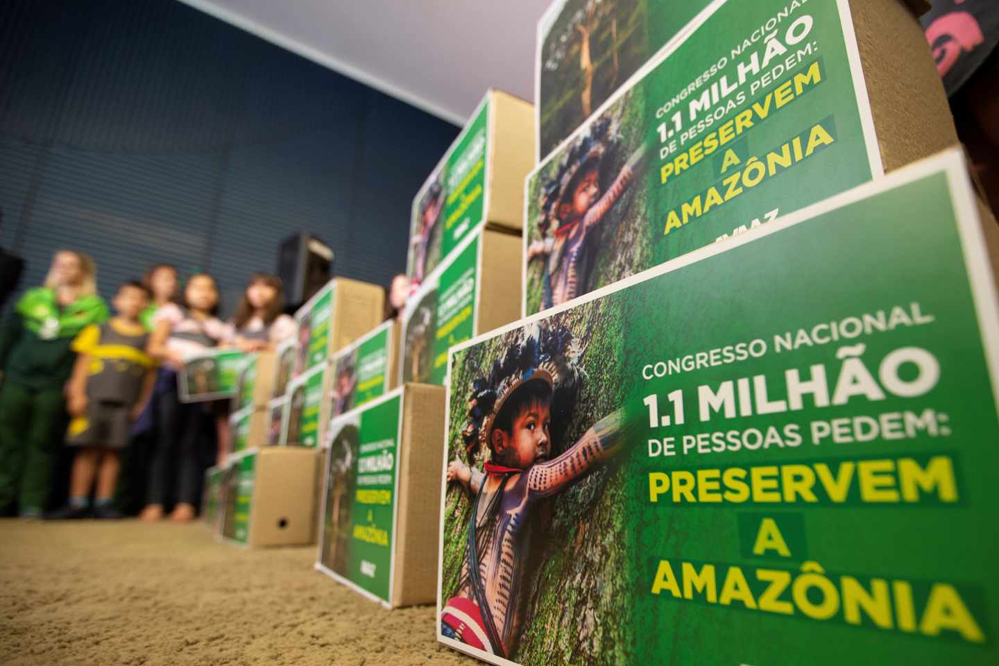 Diversas ONG se han movilizado para reclamar leyes de protección para el Amazonas en Brasil.