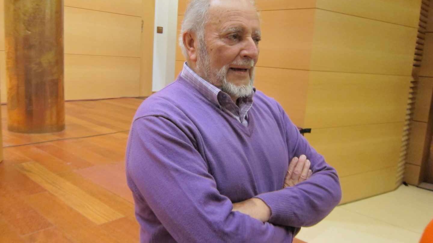 Julio Anguita, en noviembre de 2017.