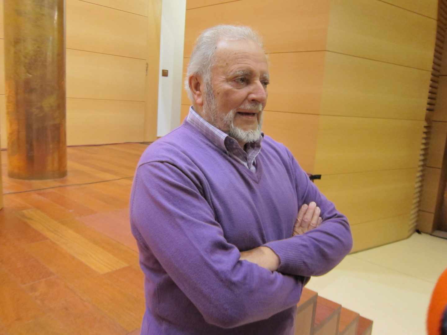 Julio Anguita, en noviembre de 2017.