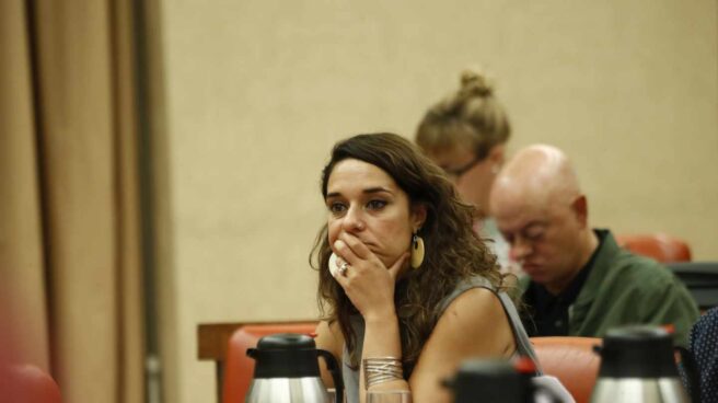 noelia vera dip perm Noelia Vera durante la Diputación Permanente del Congreso, el pasado 30 de julio.