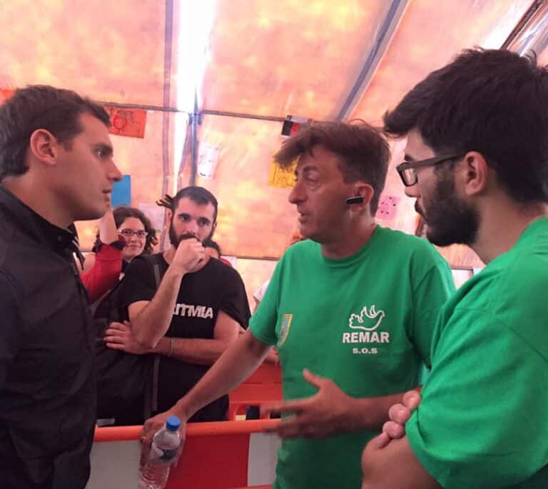 La crisis del Open Arms ahonda la brecha entre Albert Rivera y los críticos