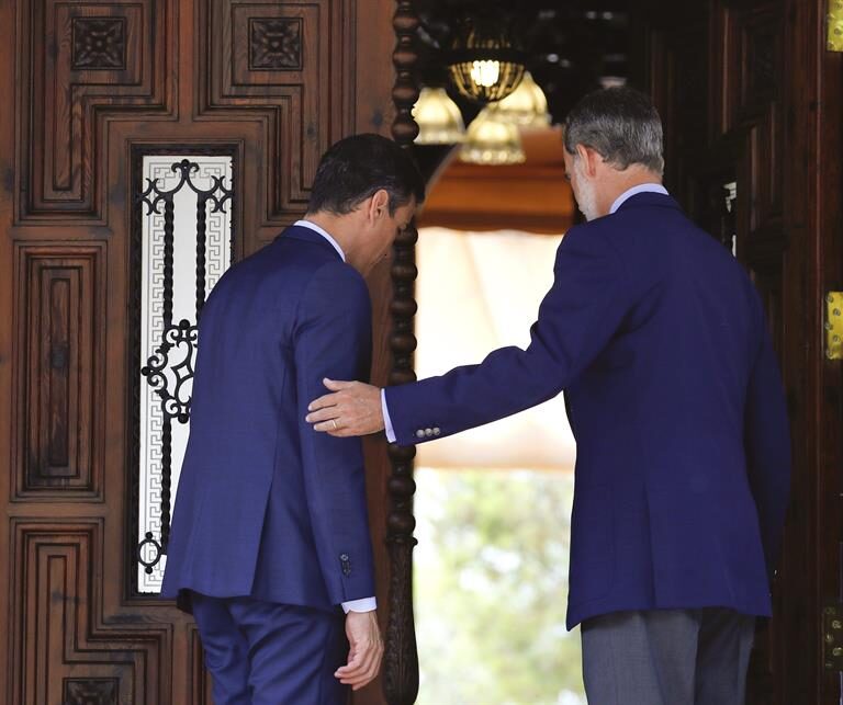 Sánchez carga contra Iglesias tras reunirse con el Rey: "La desconfianza es recíproca"