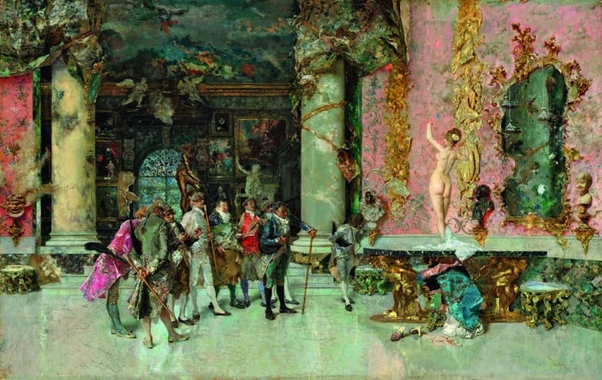 La elección de la modelo, 1868-1874, Marino Fortuny.