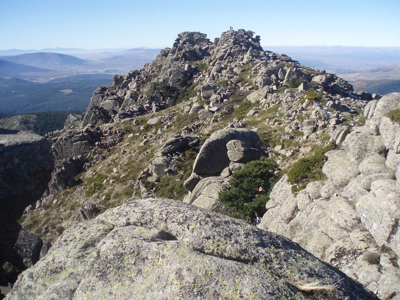 El pico de la Peñota, lugar donde han encontrado a Blanca Fernández Ochoa