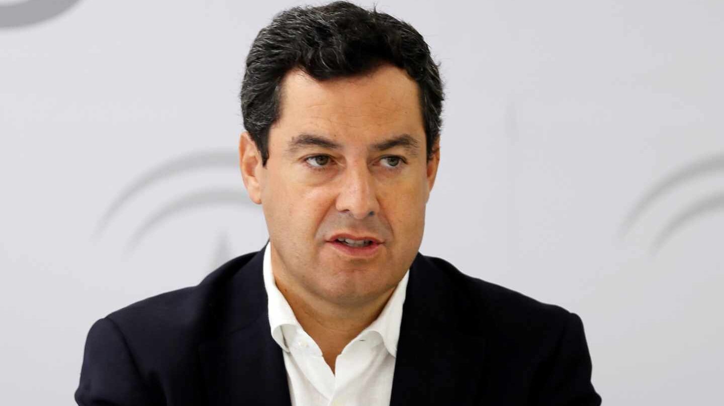 El presidente de la Junta de Andalucía, Juanma Moreno.