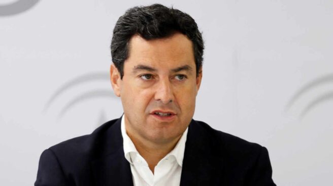 El presidente de la Junta de Andalucía, Juanma Moreno.