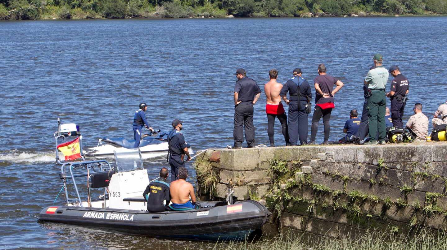 Encuentran el cuerpo del triatleta portugués desaparecido el domingo en el río Miño