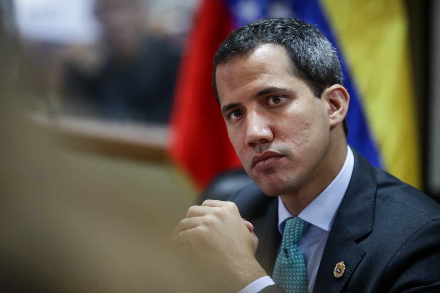 El presidente de la Asamblea Nacional (AN) de Venezuela, Juan Guaidó.