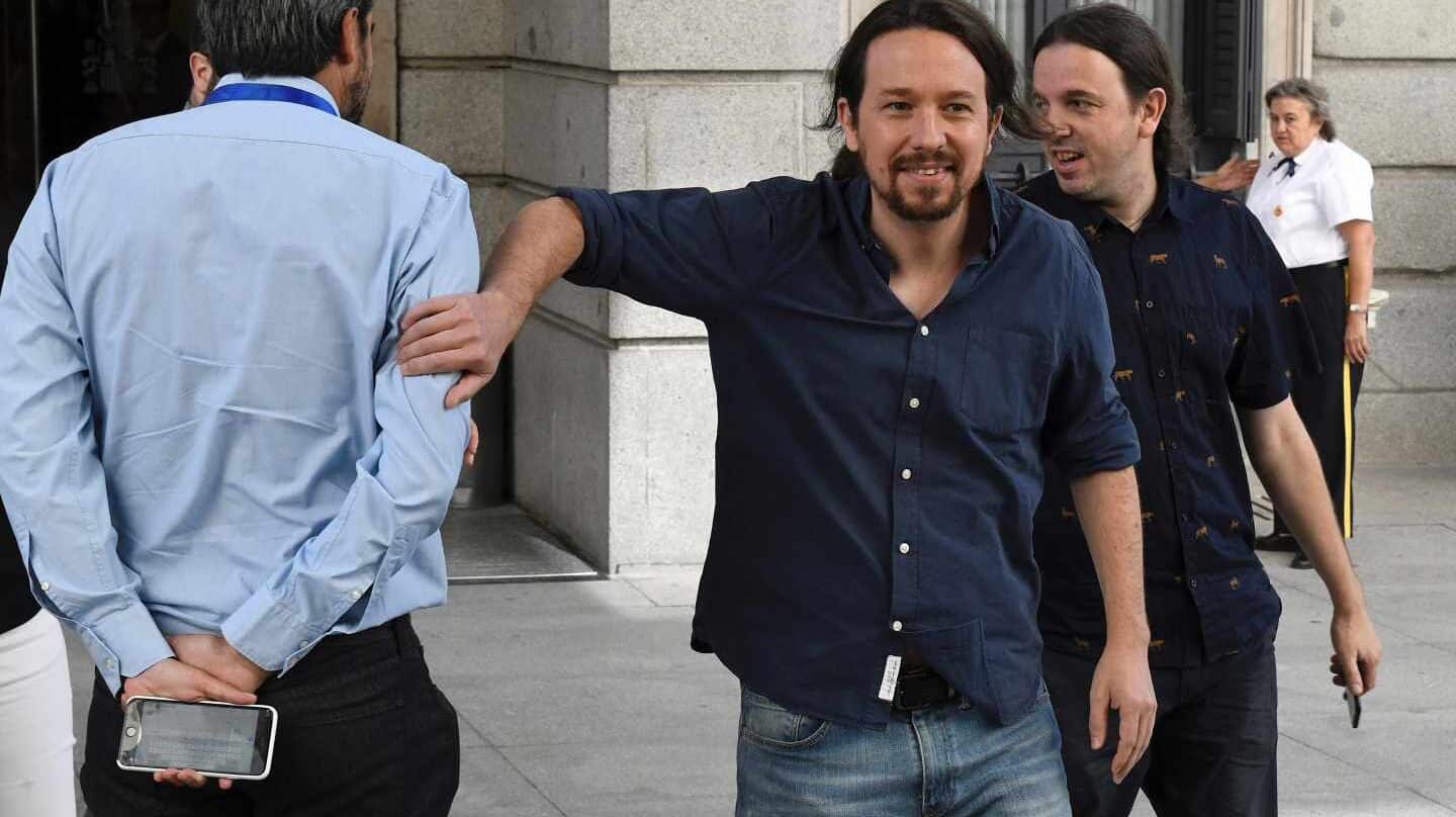 El líder de Podemos, Pablo Iglesias.