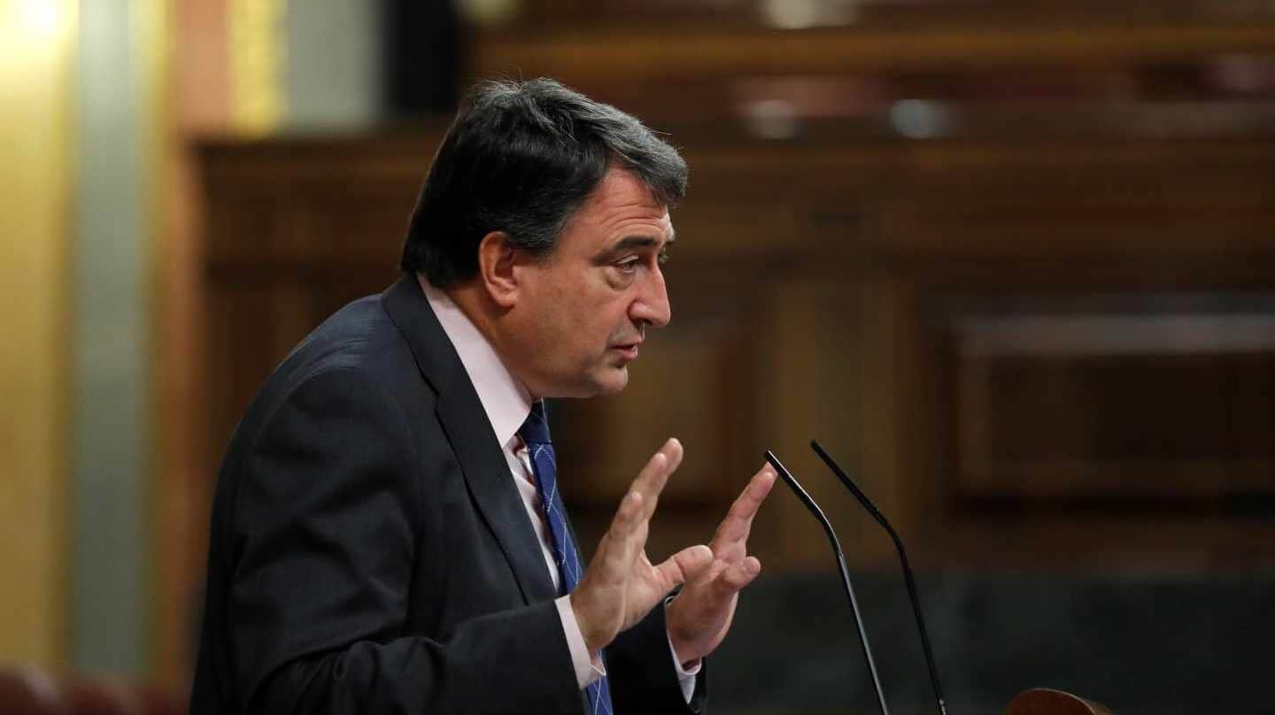 El portavoz del PNV en el Congreso, Aitor Esteban.