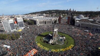 Puigdemont plantea ya una manifestación del 11S bajo las normas del confinamiento