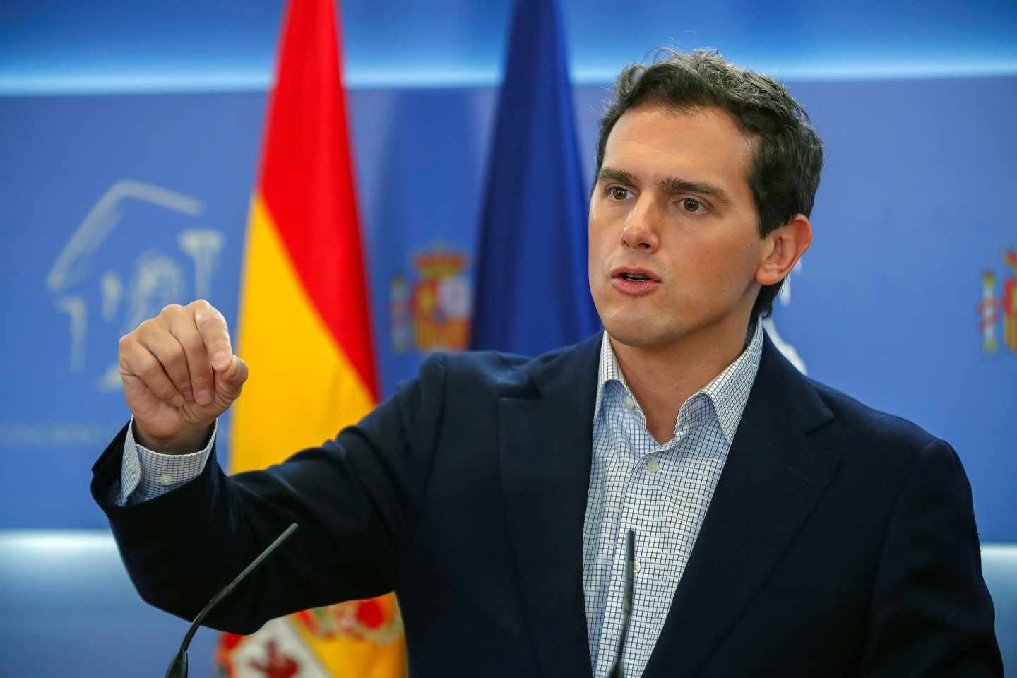 El líder de Ciudadanos, Albert Rivera.