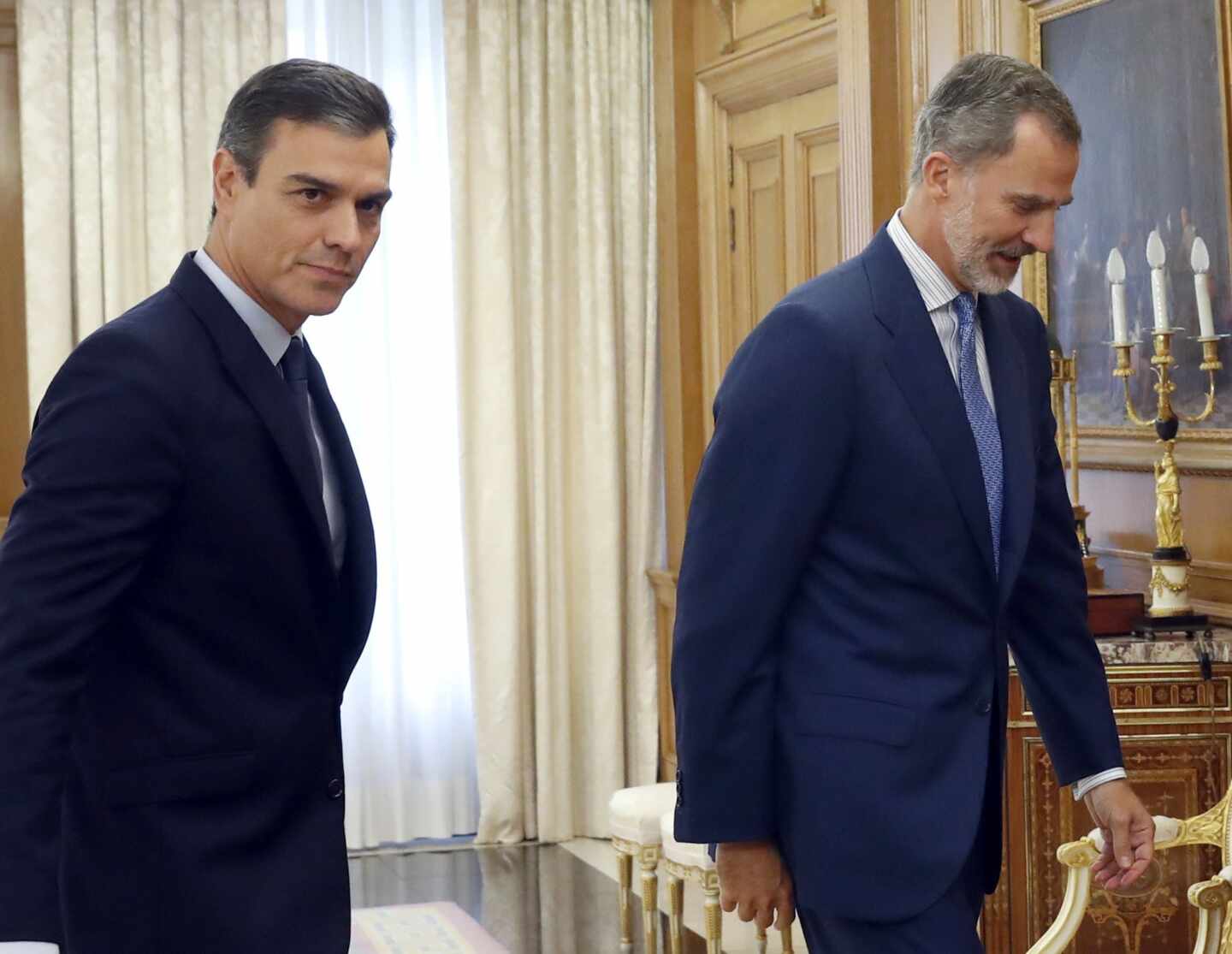 Pedro Sánchez vuelve a las consultas con el Rey sin apoyos a su investidura