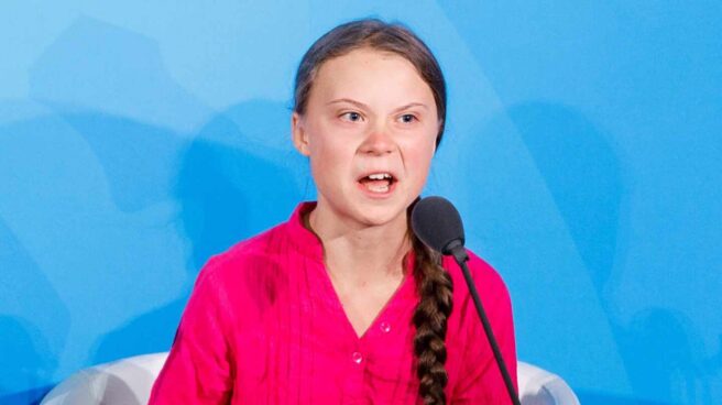 Greta Thunberg.