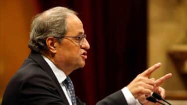 Torra abronca a los diputados de su partido por el debate sobre su "sustitución"