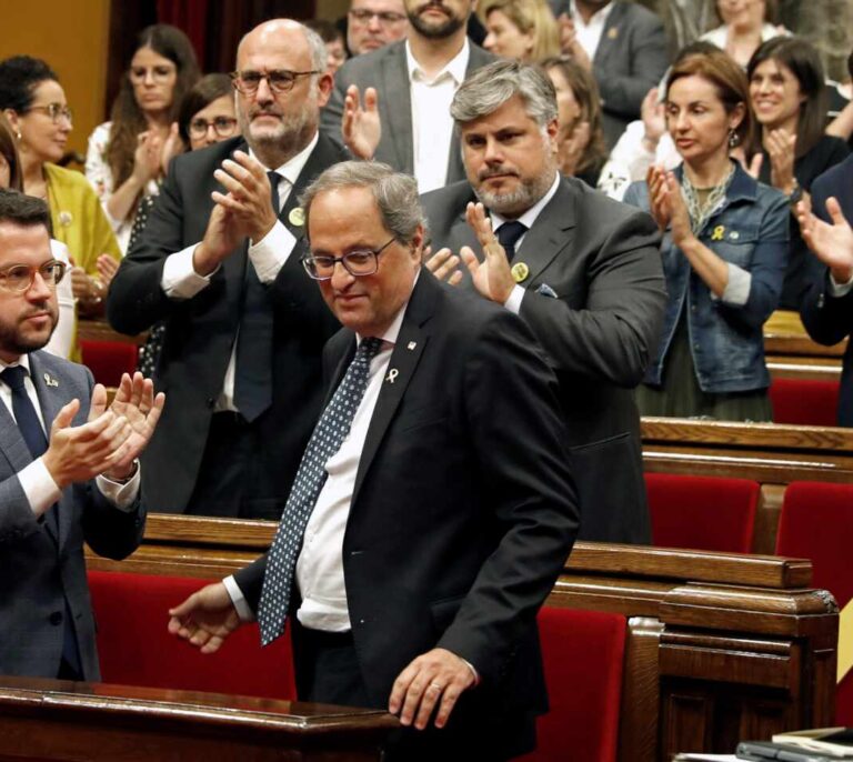 Torra afronta el primer pleno inhabilitado y pone a Torrent en la diana de Cs y PP