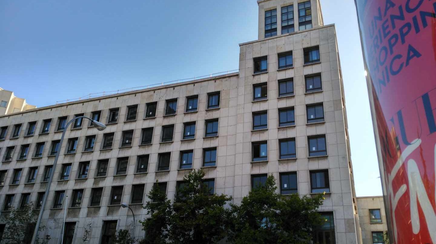 Edificio que albergará la futura sede de la AESA, en La Castellana.