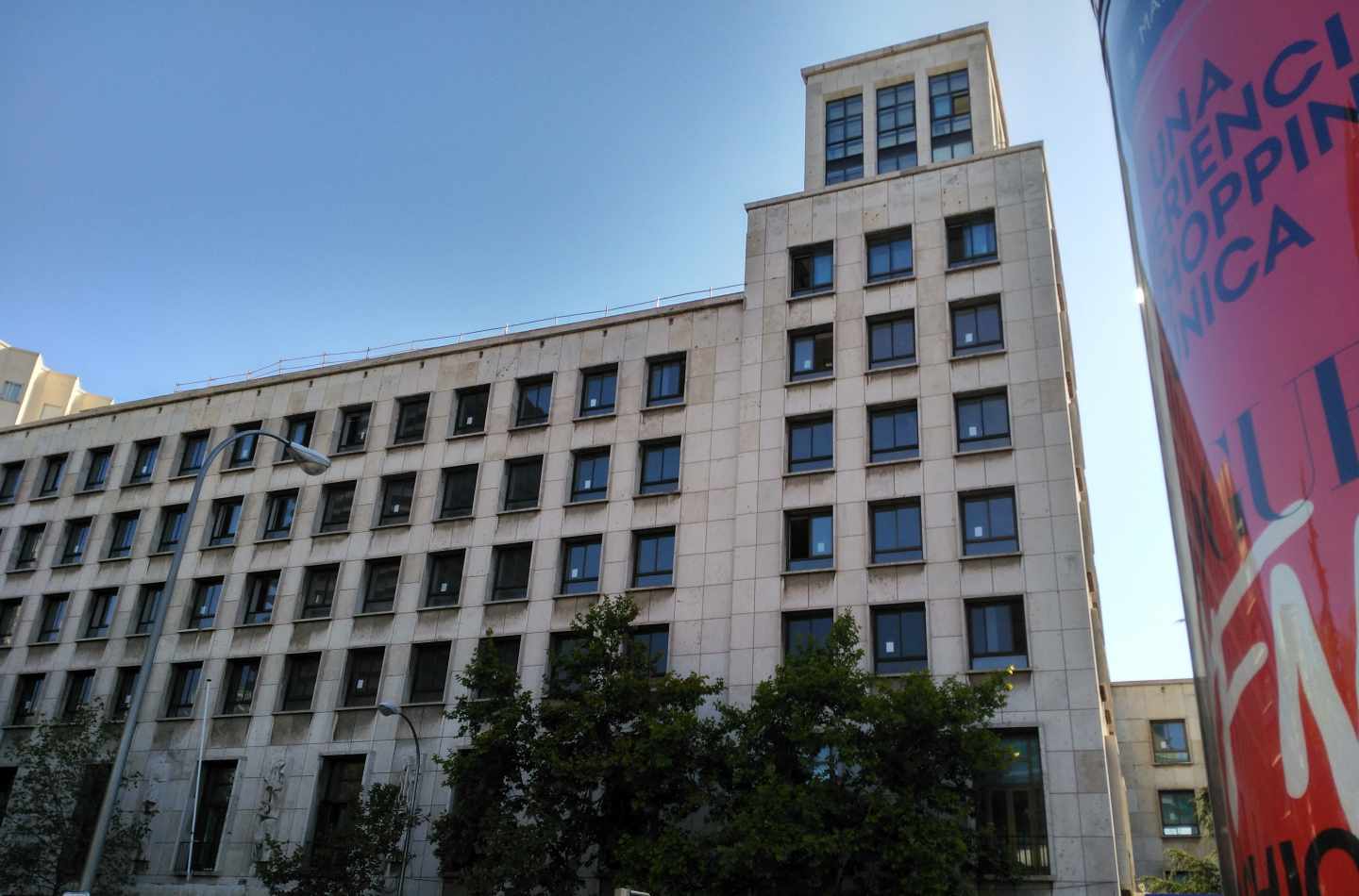 Edificio que albergará la futura sede de la AESA, en La Castellana.