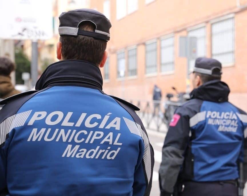 Agentes de la Policía Municipal de Madrid