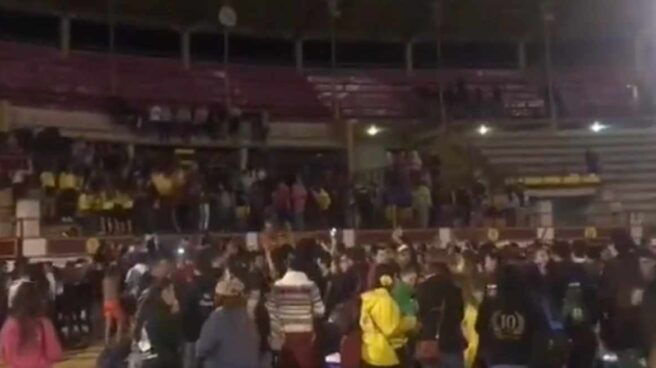 Plaza de Toros donde un DJ pinchó el 'Cara al sol'.