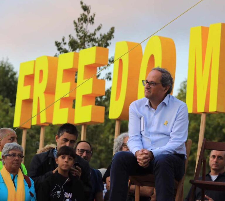 Torra denuncia a la secretaría de España Global por calumnias