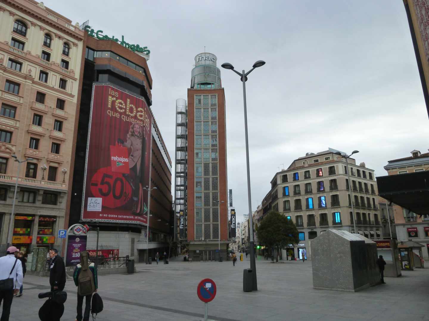 FNAC en la plaza de Callao de Madrid.