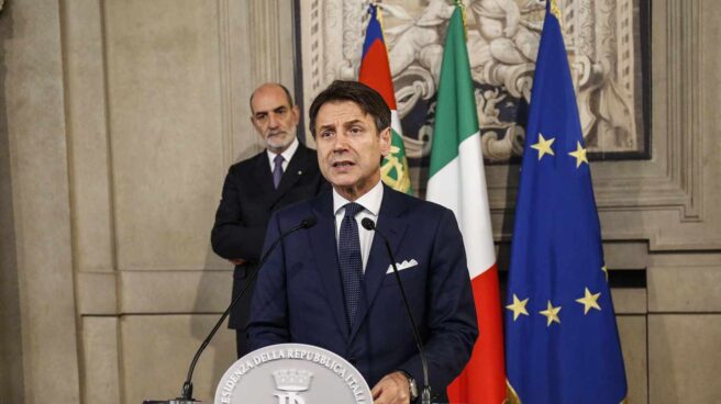 Giuseppe Conte, de nuevo primer ministro, ahora a cargo de un gabinete del PD y 5 Estrellas.