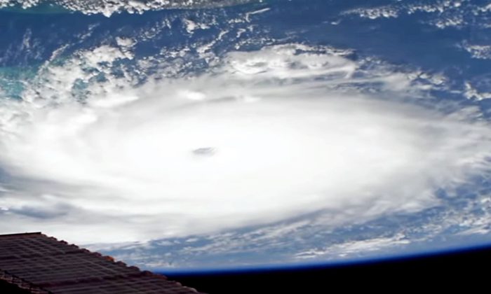 Huracán Dorian desde el espacio