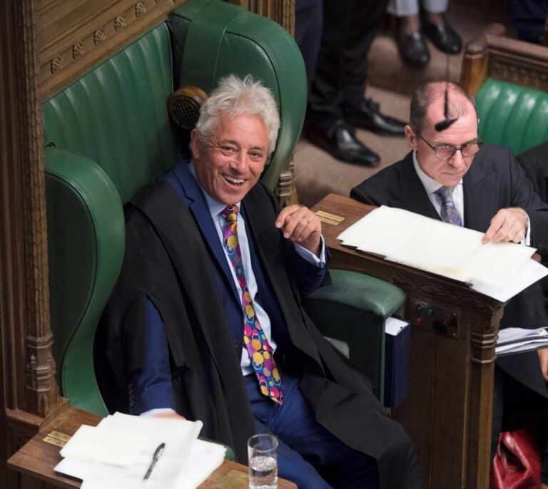 John Bercow, la voz del orden en el Parlamento británico