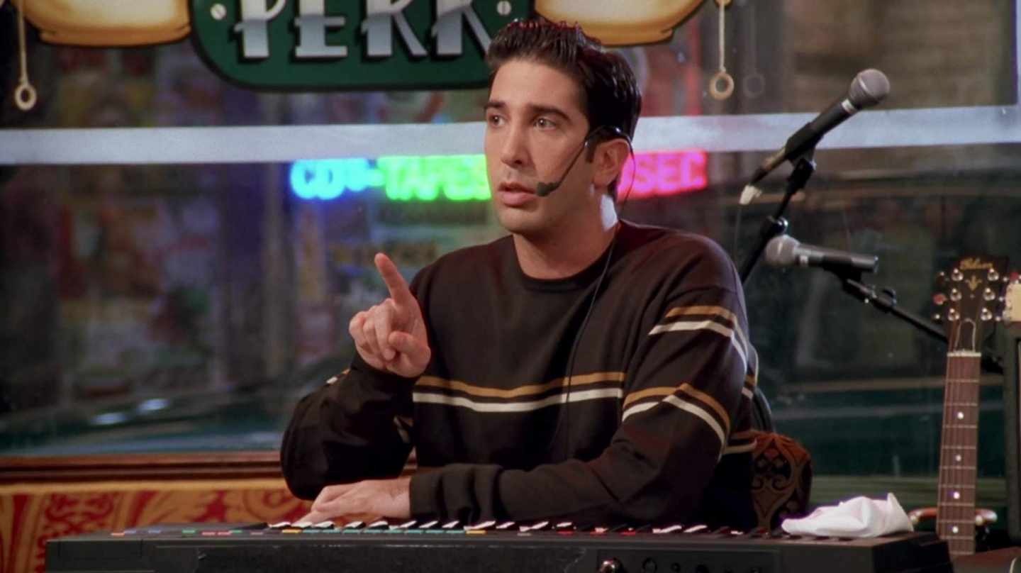  Fotograma de David Schwimmer, Ross en 'Friends'