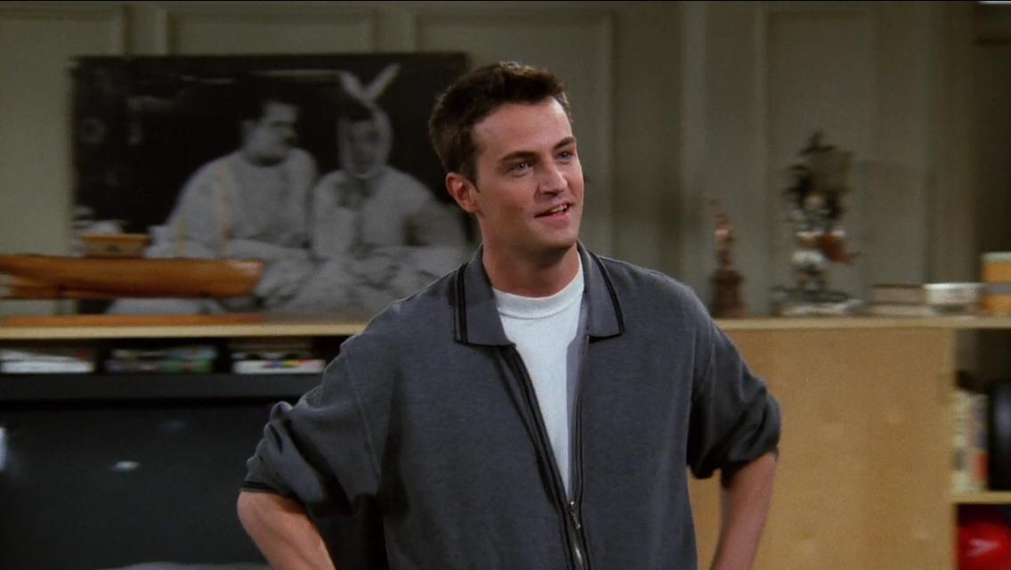 Fotograma de Matthew Perry, Chandler en 'Friends'