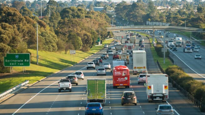 Autopista en Australia gestionada por Cimic (ACS).