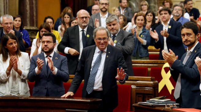 El president Torra abre el debate de Política General en el Parlament Debate Política General