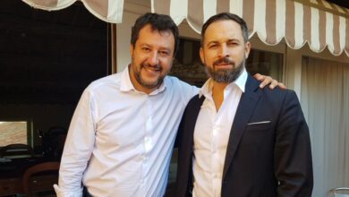 Abascal se reunirá en Roma con Salvini, Orbán y la sobrina de Le Pen