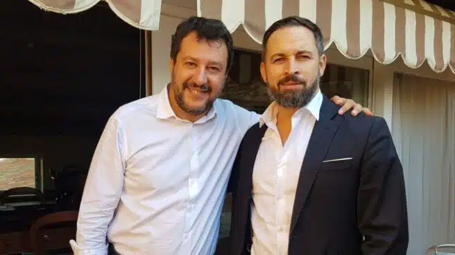 Abascal dice que Salvini se equivoca: "Se lo hemos dicho en público y en privado"