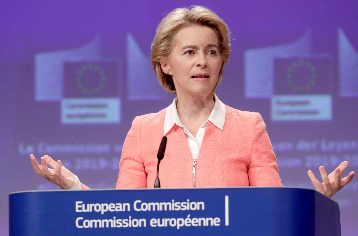 La alemana Ursula von der Leyen presenta a sus candidatos para formar parte de la Comisión Europea.