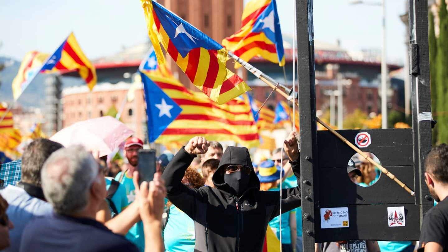ANC y Òmnium impulsarán cinco marchas en Cataluña el día de la sentencia del 1-O