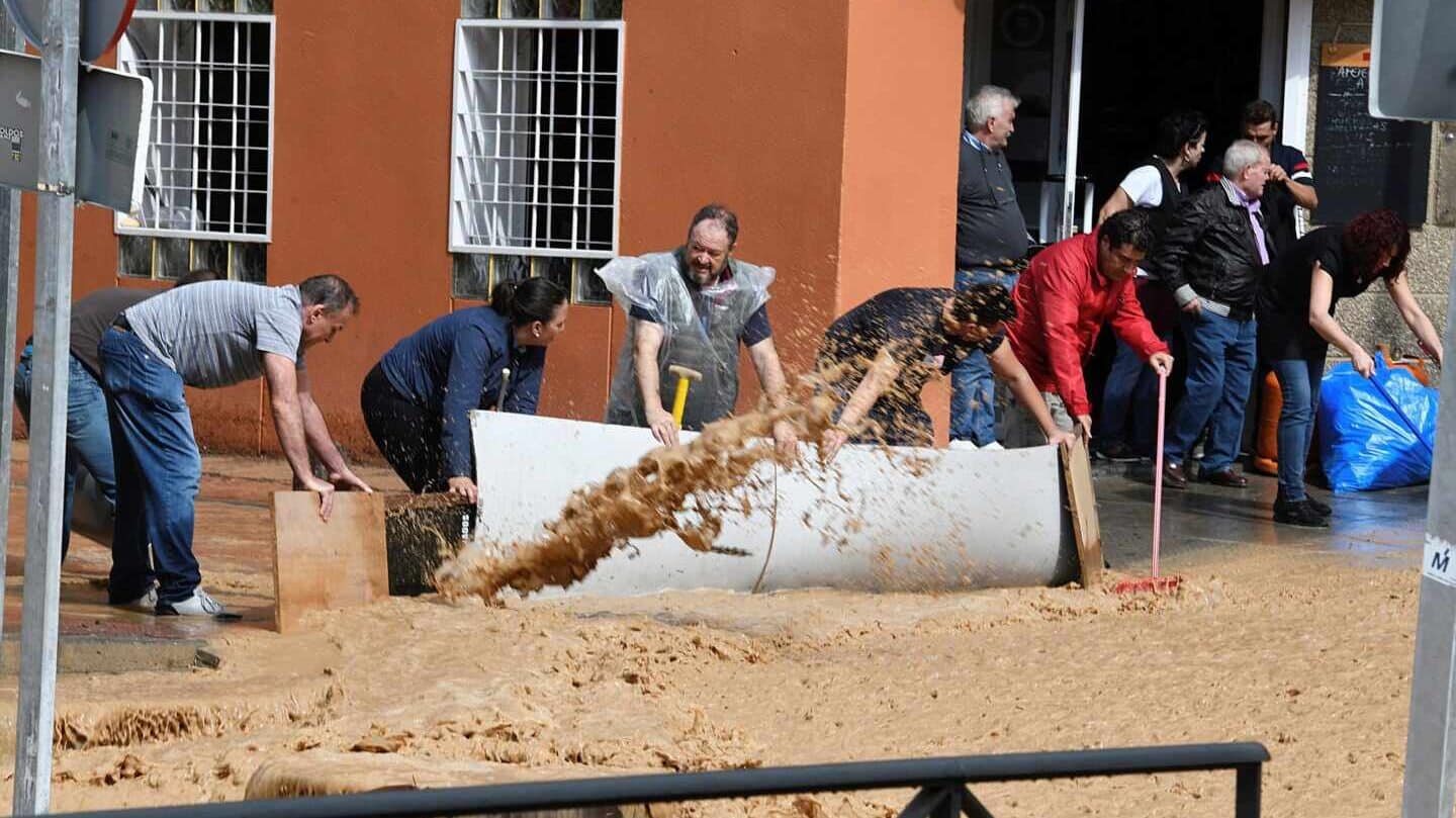 Arganda del Rey, de nuevo afectada por las riadas provocadas por las fuertes lluvias