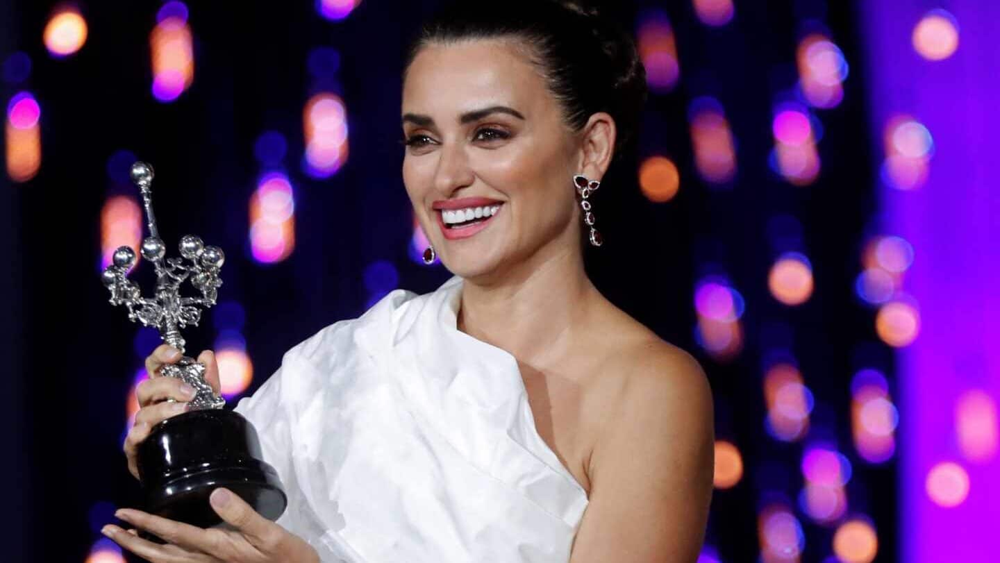 Penélope Cruz, premio Donostia a toda una carrera