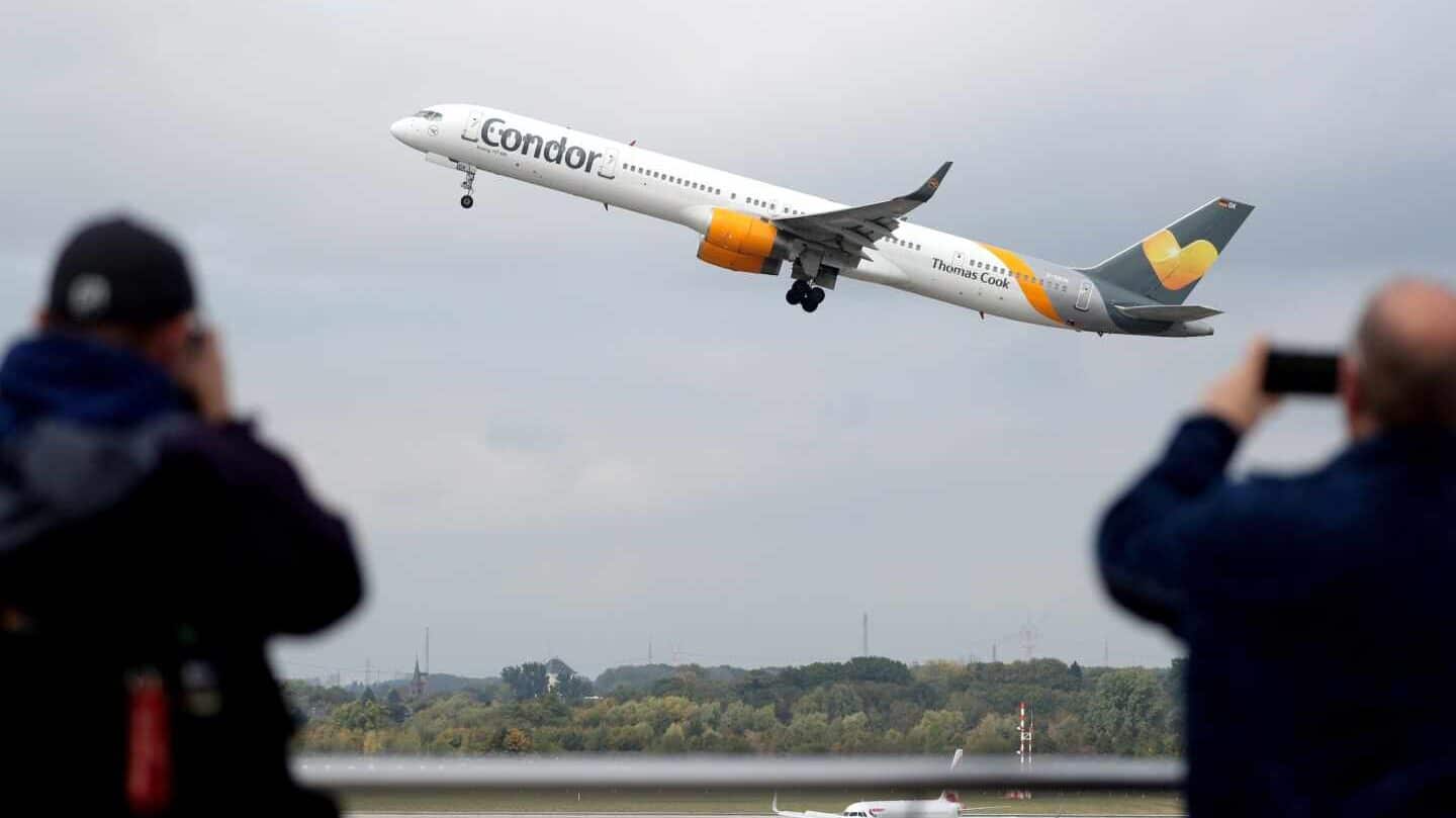 España se lanza en busca de aerolíneas para cubrir el vacío de Thomas Cook