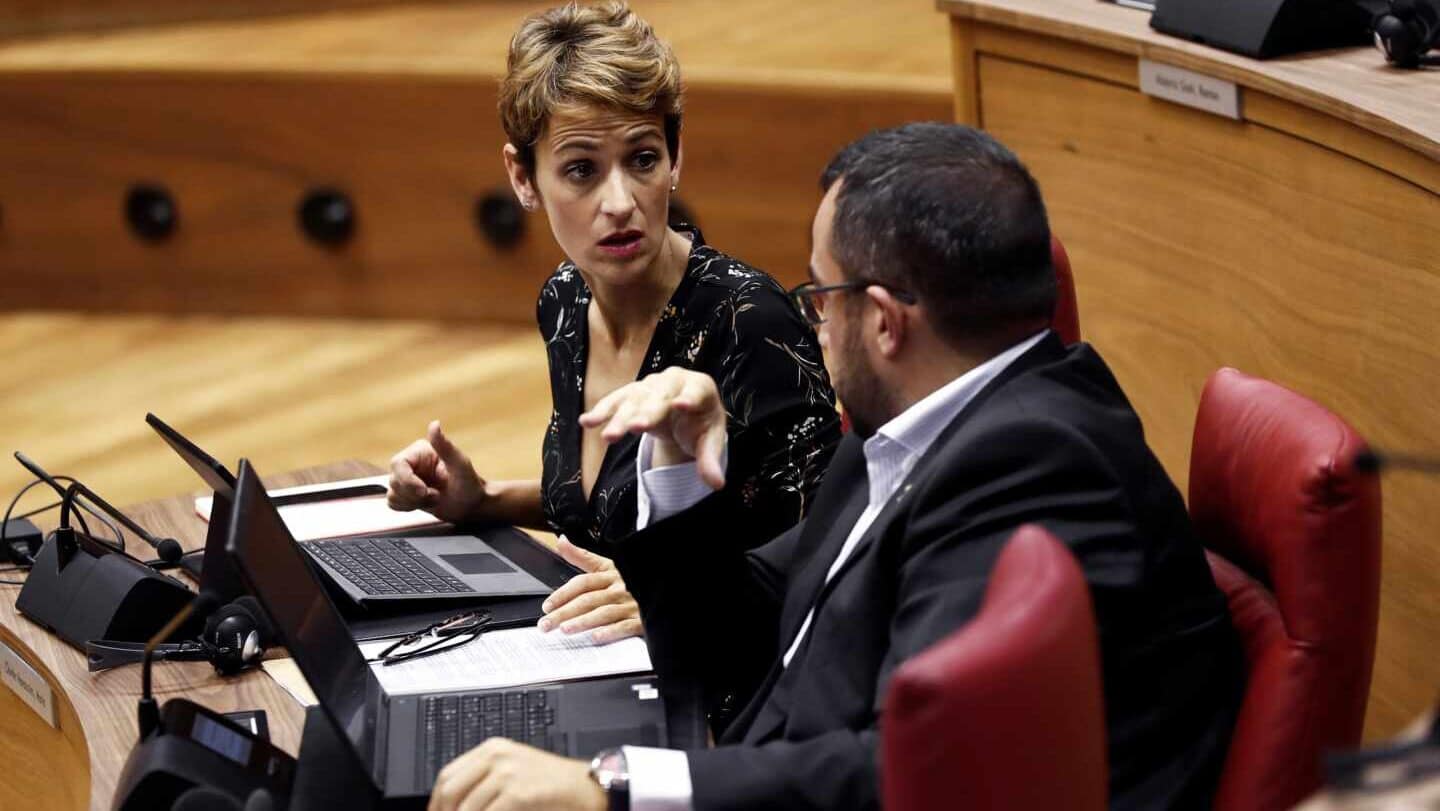 El PSN rechaza condenar en Navarra el veto de Bildu a Casado, Rivera y Abascal