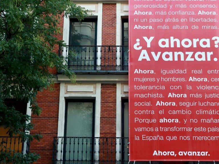 El PSOE lanza el lema electoral: "¿Y ahora? Avanzar"
