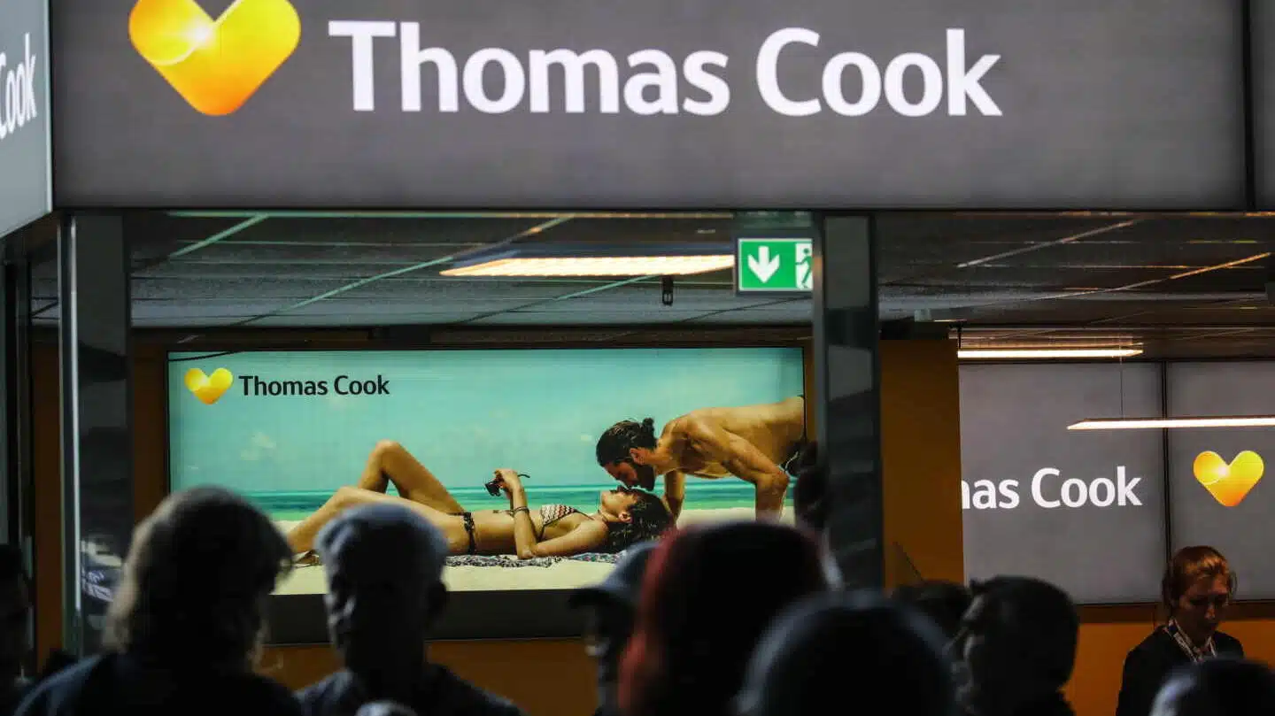 La quiebra de Thomas Cook golpea a España y deja en el aire 7 millones de viajes al año