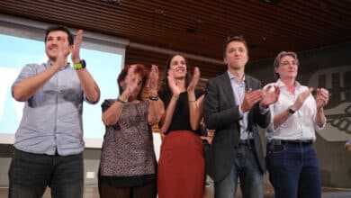 Errejón calca el discurso de Pedro Sánchez en su primer mitin: "Venimos a hacer país"