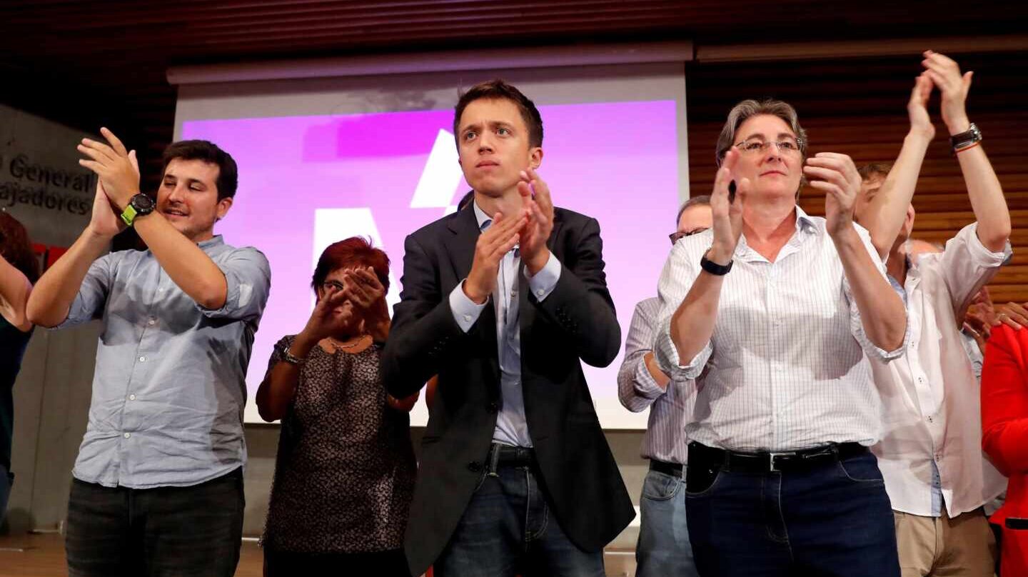 Íñigo Errejón, en la presentación de Más País.