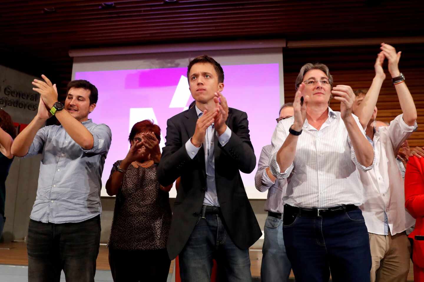 Íñigo Errejón, en la presentación de Más País.