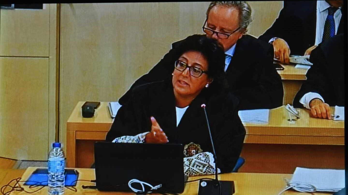 La fiscal Carmen Launa en la Audiencia Nacional.