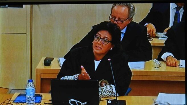 La fiscal Carmen Launa en la Audiencia Nacional.