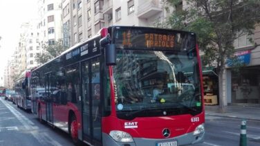 La EMT creará dos carriles bus-taxi en la calle Colón de València y reducirá a uno el de los vehículos privados