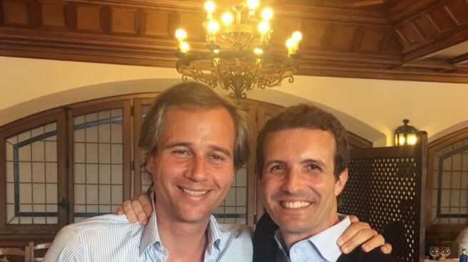 Antonio González Terol y Pablo Casado, juntos, en una imagen compartida en redes sociales.